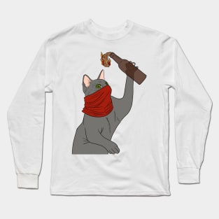 Riot cat Long Sleeve T-Shirt